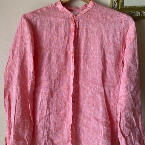 Greek Island Breeze Shirt  Buttons Down - Picture 1 of 5
